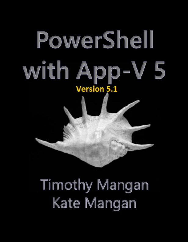 PowerShell with App-v 5 Front cover
