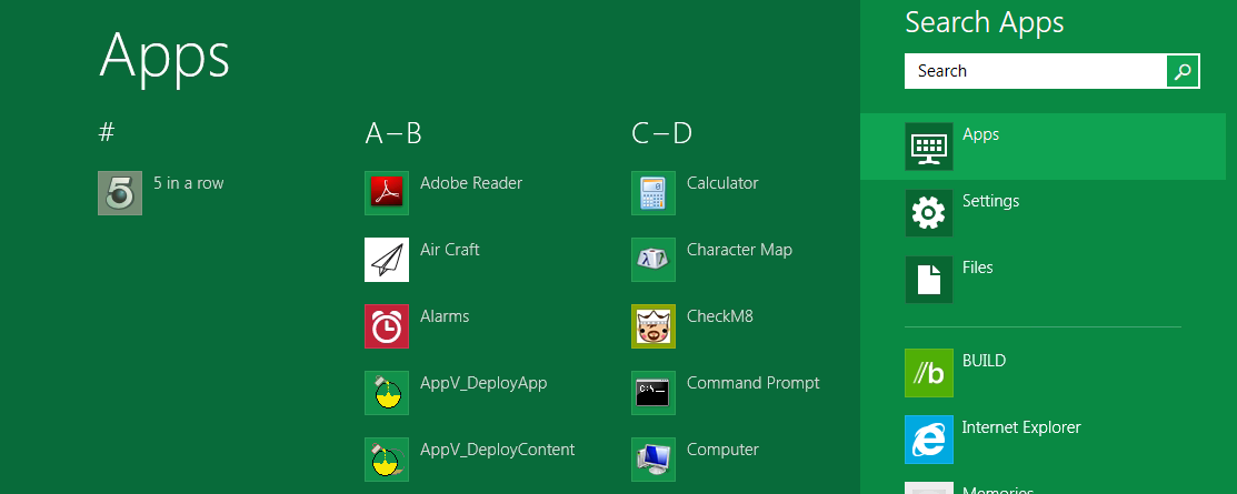 Windows 8 Applications