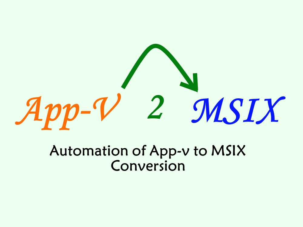 AppV2MSIX image